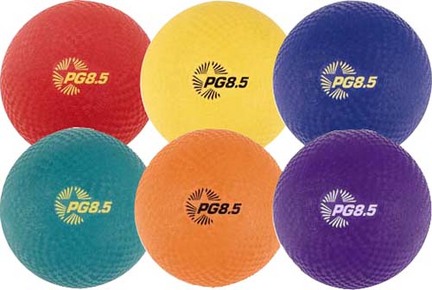 Olympia 8.5" Playground Balls - Set of 6