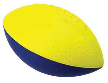 3/4 Size Poof Foam Football from Olympia Sports - Set Of 6