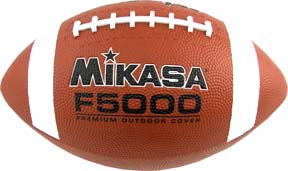 Intermediate Deluxe Rubber Football From Mikasa (Set of 3)