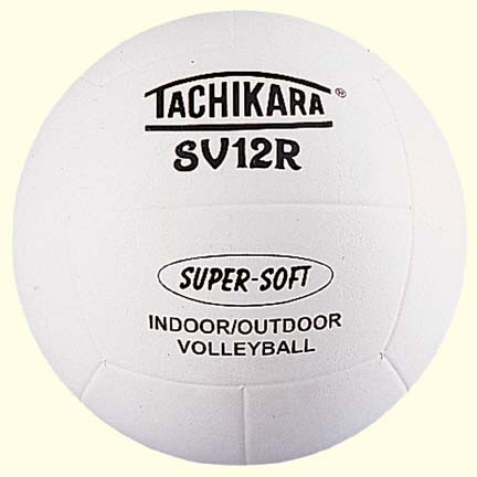 Super Soft&trade; (SV12R) Rubber Volleyball From Tachikara (Set of 3)