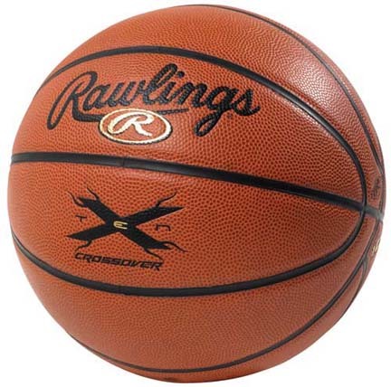 Intermediate / Women's Wide Channel Synthetic Leather Basketball From Rawlings (Set of 2)