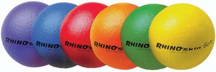 6 1/4" Rhino Skin Coated Softi Foam Balls - Set Of 6