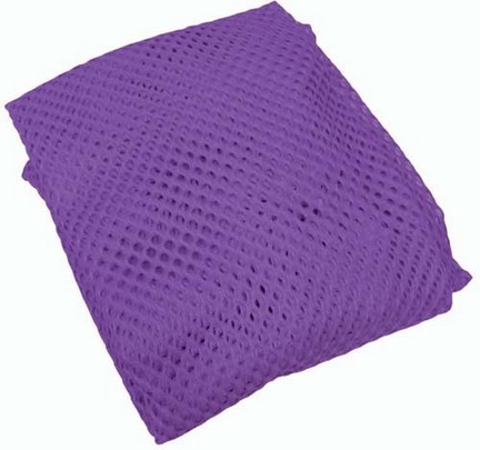 36" Mesh Ball Tote - Purple (Set of 5)