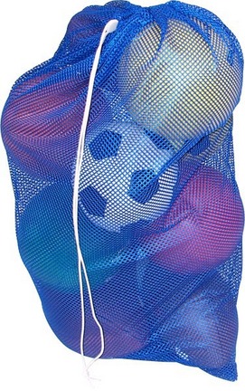 36" x 24" Blue Mesh Bags - Set of 5