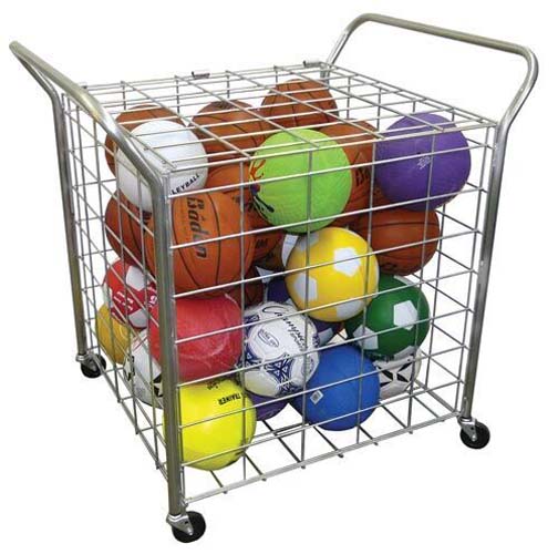 Lock-Up Security Ball Locker / Cart