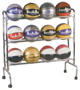 3 Shelf 12 Ball Economy Ball Rack