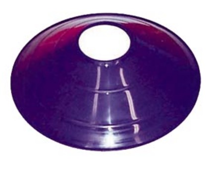 7 3/4" Purple Saucer Field / Half Cone Markers - 1 Dozen