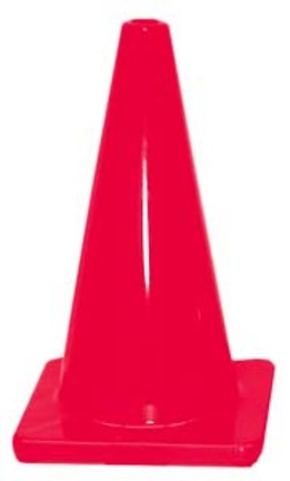12" Red Heavy Weight Cones - Set of 6