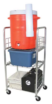 Gym Water Cooler Cart