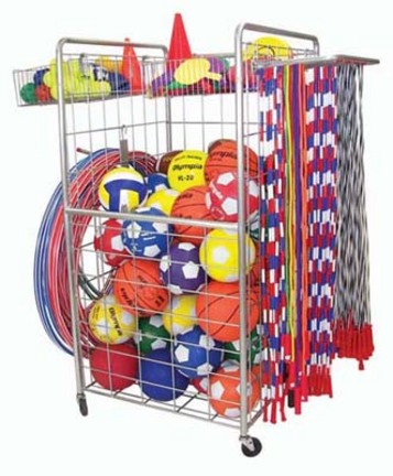 EZ-Roll Gym Closet Cart