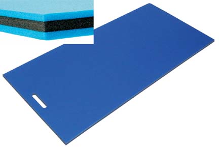 1" 3-Ply Student Exercise Mat - 1" x 24" x 48"