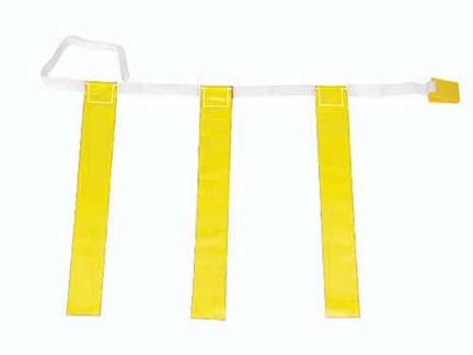 Youth Triple Yellow Flag Football Set - 1 Dozen