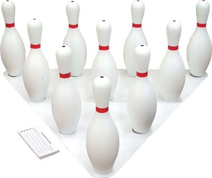 Weighted Bowling Pin Set