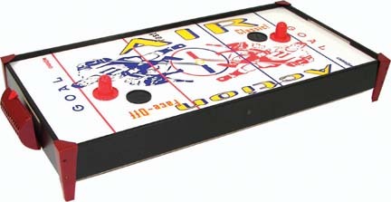 46 x 20 x 4 Table Top Air Hockey from Olympia oly ga057p 46 x 20 x 4 Table Top Air Hockey from Olympia