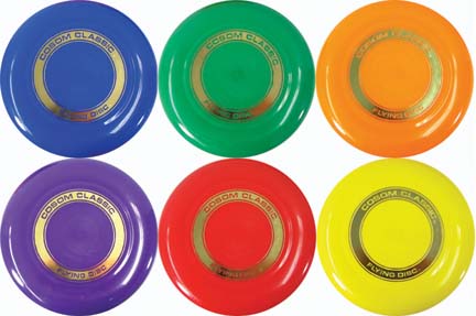 9" Rainbow Flying Discs (Set of 18) 