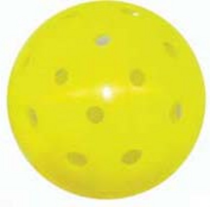 Seamless Pickle Ball&reg; Balls (Yellow) - 1 Dozen