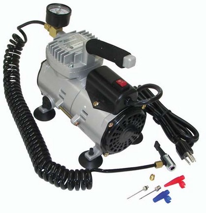 Ultra Quiet 1/8 HP Electric Air Compressor