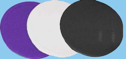 9" Purple Poly Spots - Set of 2 Dozen (24 Total)