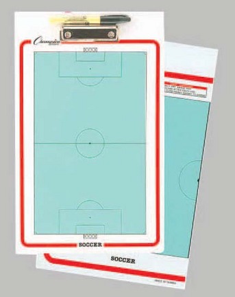 Soccer 10" x 16" Coaches Clipboard (Set of 4)