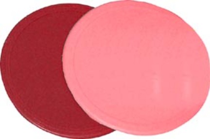 5" Poly Spots / Markers (Red) - 1 Dozen