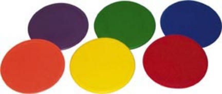 5" Poly Spots / Markers - Set of 12