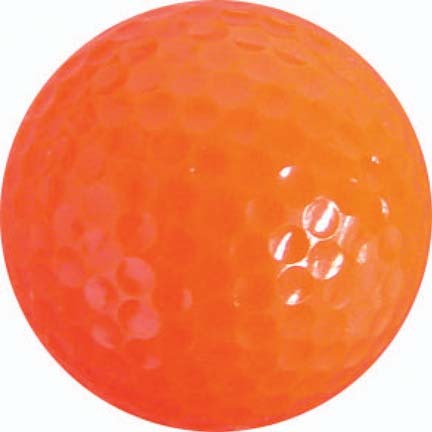 Orange Golf Balls (4 Sets of 12, Total of 48)