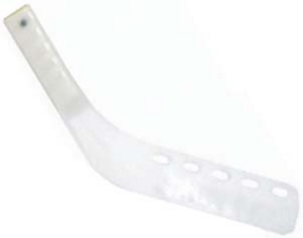Replacement Outdoor Hockey Stick Blades (White) - Set of 6