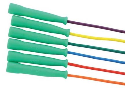 10' Colored Speed Jump Ropes - 3 Sets Of 6 (18 Total)