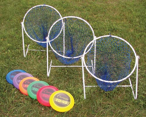 Low Disc Golf Target Sets (Includes 3 Targets and 6 Discs)