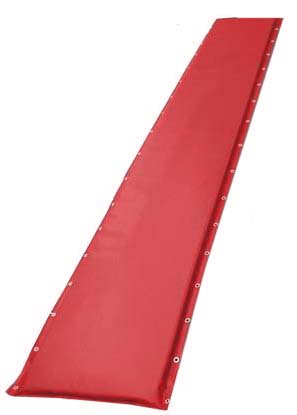 14" Red Protective Post Pad (For Posts Up to 2.75")