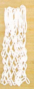 21" Heavy Duty Institutional Basketball Nets -White - Set Of 15