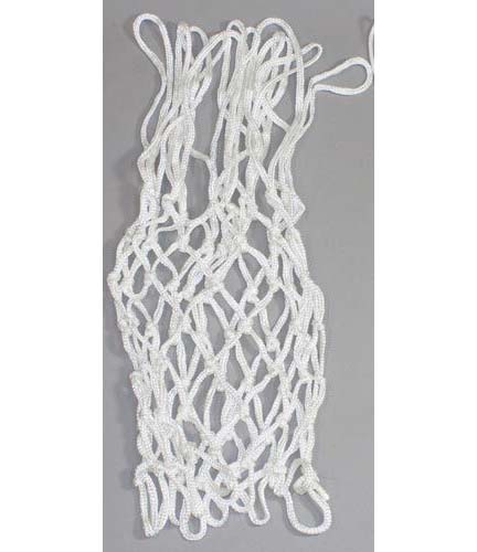 5 mm Braided Polyester Heavy Duty Institutional Basketball Nets -White - Set Of 10