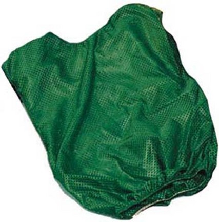 Youth Green Mesh Game Vests - Set Of 6