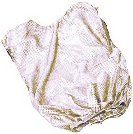 Adult White Mesh Game Vests - Set Of 6