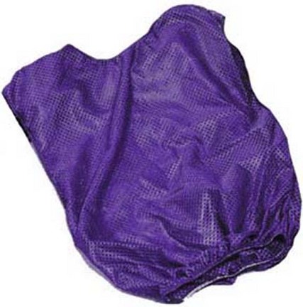 Adult Purple Mesh Game Vests - Set Of 6