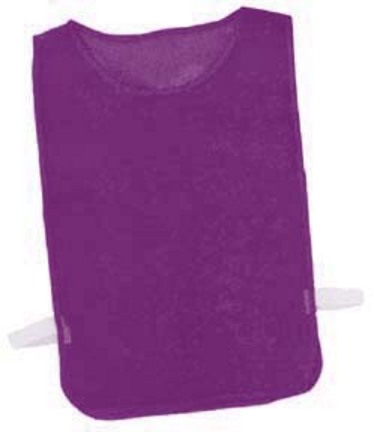 Youth Purple Nylon Mesh Pinnies - 1 Dozen