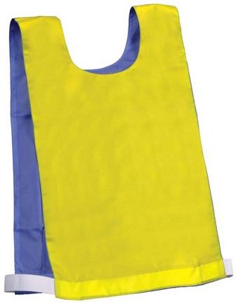 Reversible Blue / Yellow Pinnies - 1 Dozen