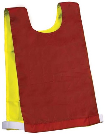 Reversible Red / Yellow Pinnies - 1 Dozen