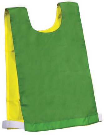 Reversible Green / Yellow Pinnies - 1 Dozen