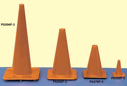 12" All Purpose Cones - Set Of 6