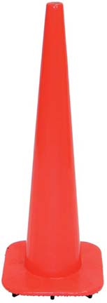 36" All Purpose Cone...Fluorescent Orange (Set of 2)