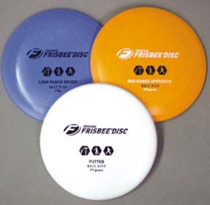 Frisbee 3-Pack Golf Flying Discs