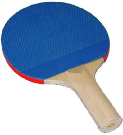 7-Ply Wood Table Tennis Paddles - Set of 4