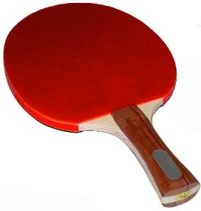 Deluxe 7-Ply Table Tennis Paddles - Set of 4