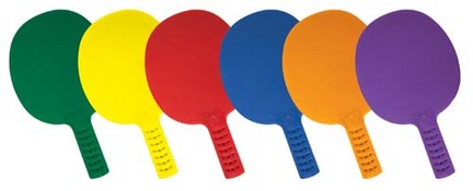 Pick-A-Paddle&reg; Table Tennis Paddles- Set of 6