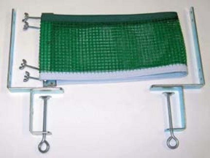 Screw-On Table Tennis Net and Post Set