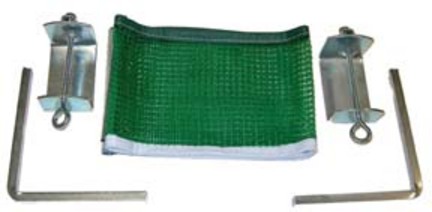 Slip-On Table Tennis Net and Post Set