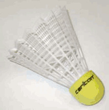 Club Nylon Indoor Badminton Shuttlecocks From Carlton - 3 Tubes Of 6 (18 Total)