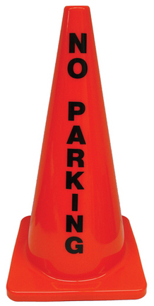 28" "No Parking" Cone