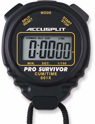 Accusplit Black Pro Timer (Set of 2)